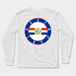 Davenport Flag Decal Long Sleeve T-Shirt